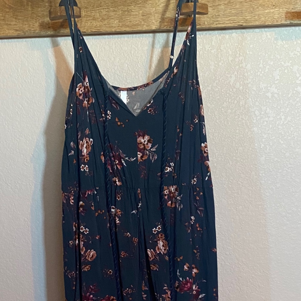 Hi-low dress with shorts underneath